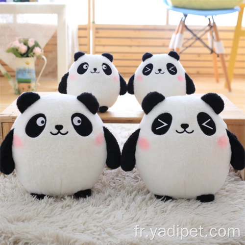 Jouets en peluche de dessin animé de panda pour des enfants